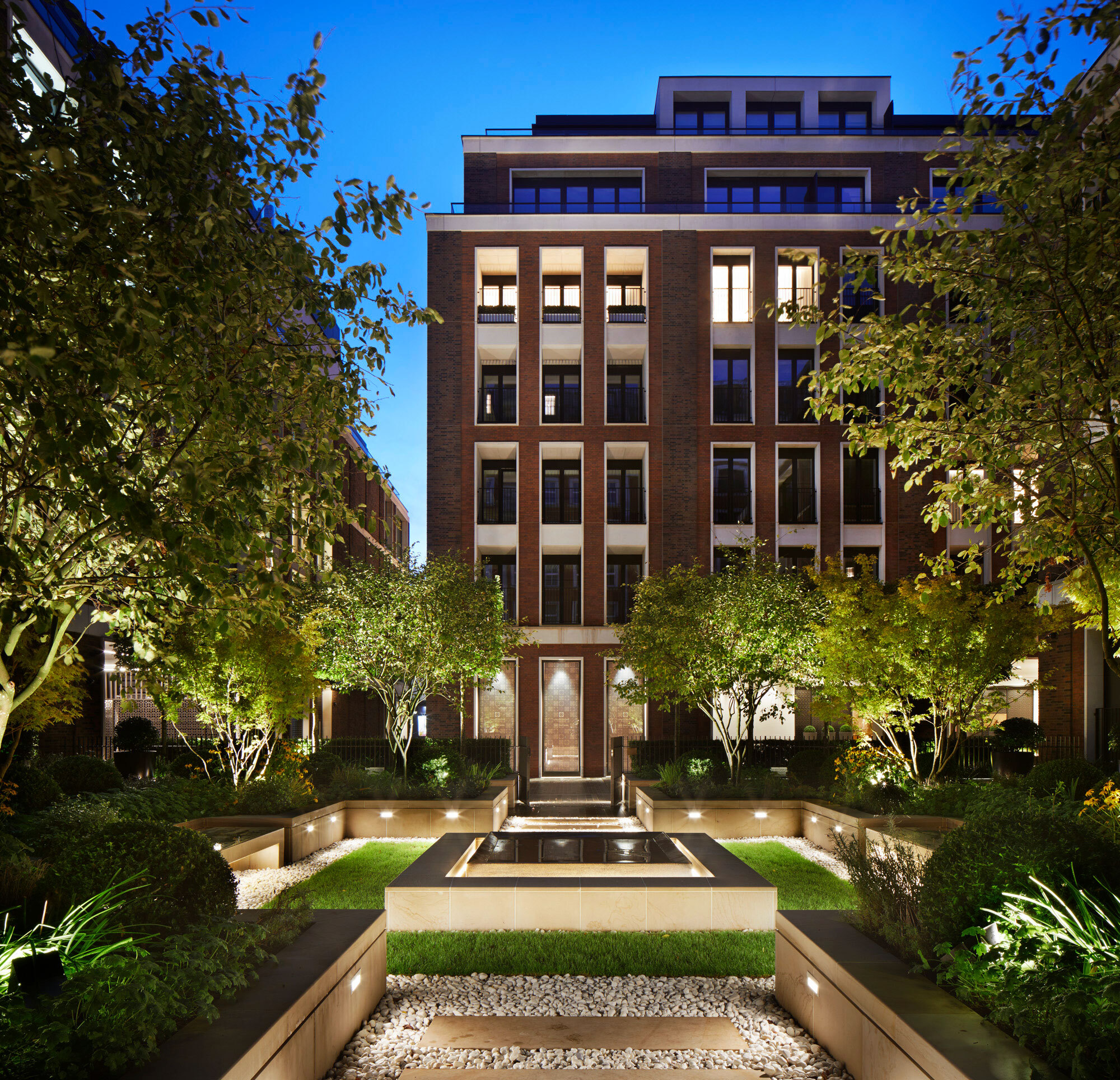 Lancer Square — Studio Fractal — Architectural lighting design specialists